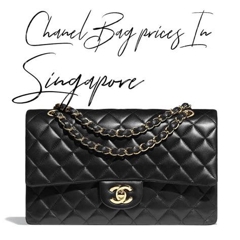 chanel bag price list singapore|chanel shoulder bag singapore.